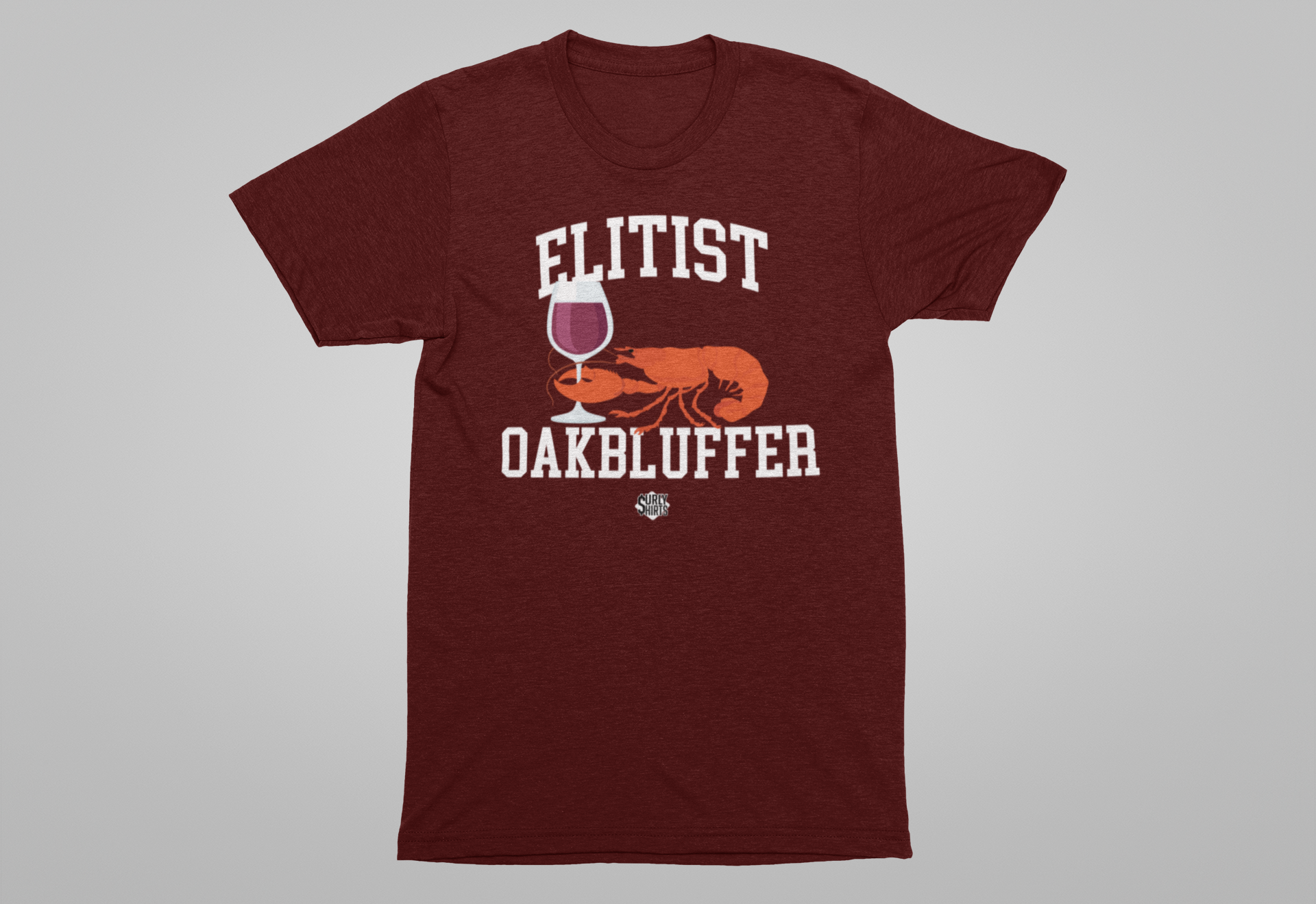 Elitist OakBluffer Lobster Tee