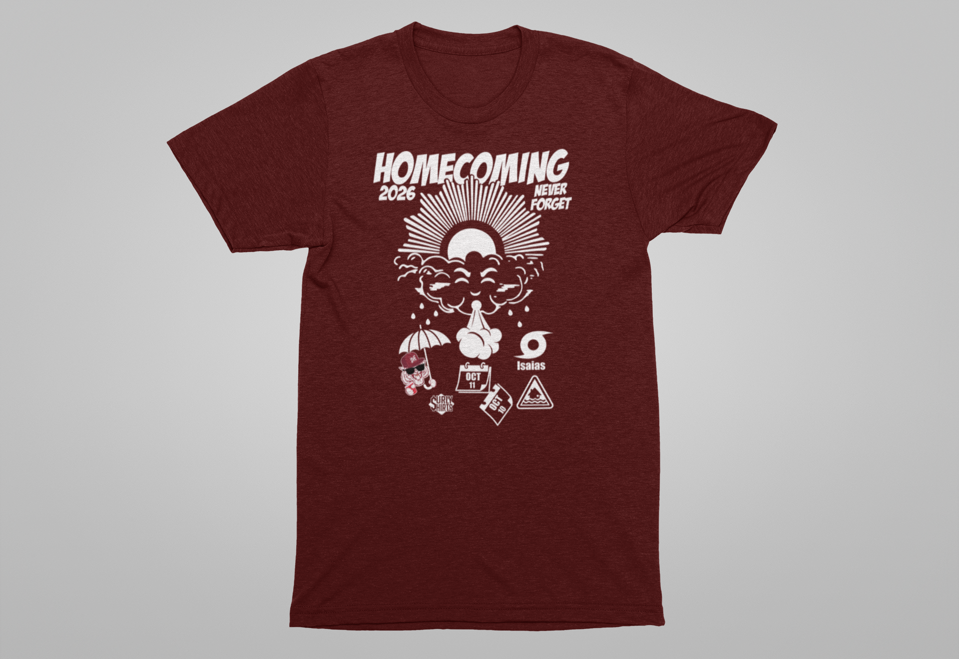 Homecoming 2026 Never Forget Tee